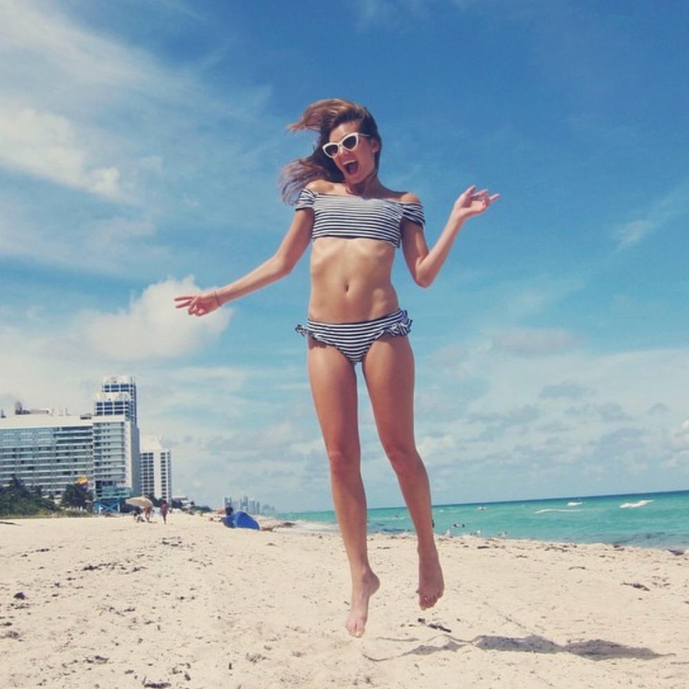 Lolli stripped swimsuit